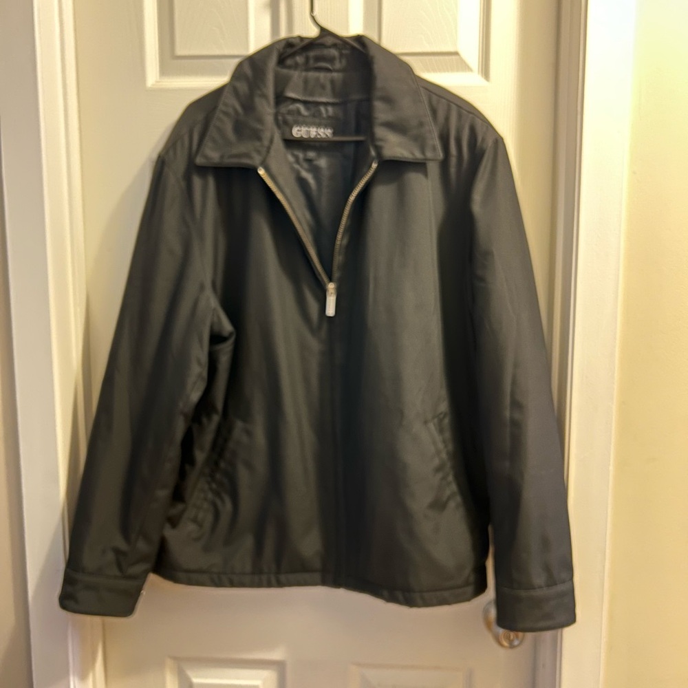 Guess men’s zip front Jacket